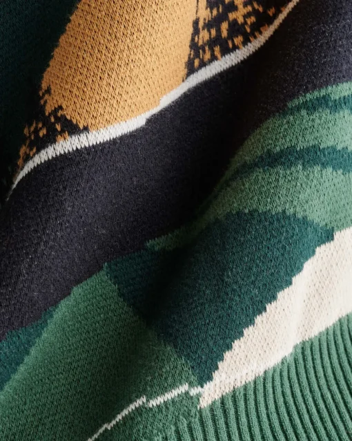 True Nature Of Sport Mountain V-Neck Sweater