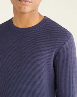 Waffle Long Sleeve Crew Top