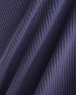 Waffle Long Sleeve Crew Top