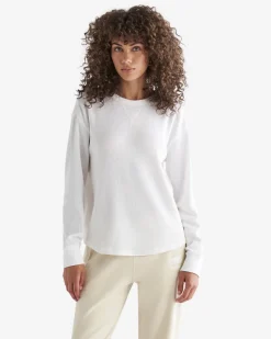 Waffle Long Sleeve Top