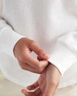 Waffle Long Sleeve Top