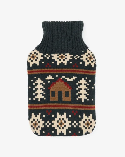 Winter Cabin Hot Water Bottle