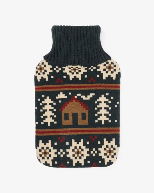 Winter Cabin Hot Water Bottle