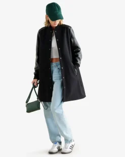 Womens A-line Varsity Jacket