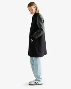 Womens A-line Varsity Jacket
