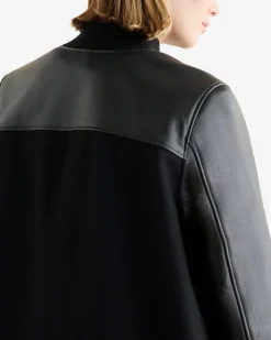 Womens A-line Varsity Jacket