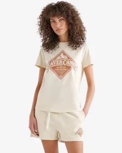 Womens Beaver Canoe T-shirt