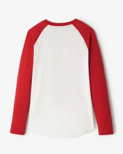 Womens Cooper Park Plaid Long Sleeve T-Shirt