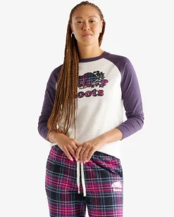 Womens Cooper Plaid Long Sleeve T-Shirt