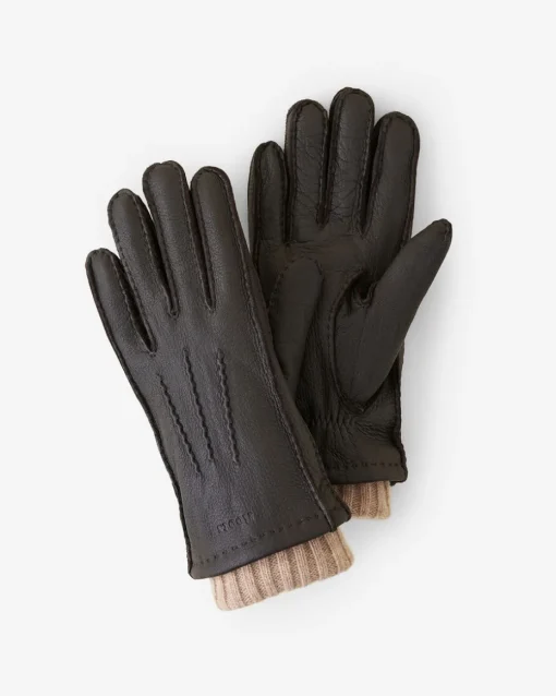 Womens Cuff Deerskin Glove