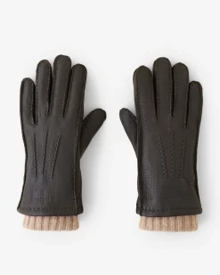 Womens Cuff Deerskin Glove