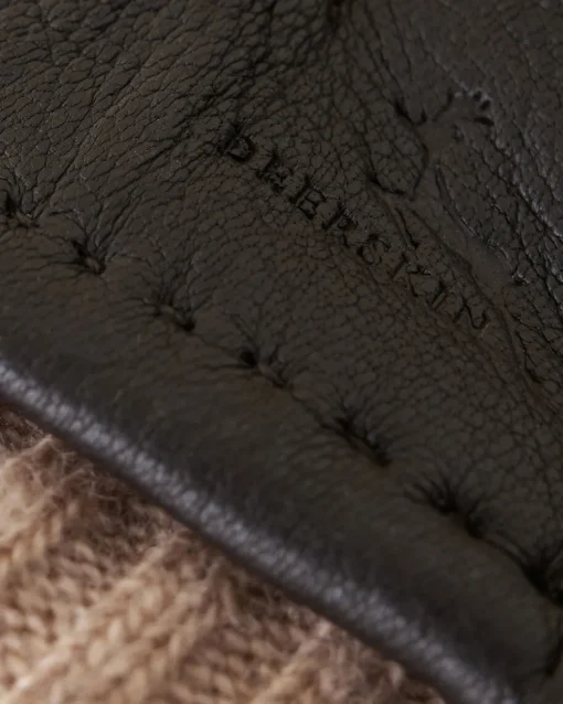 Womens Cuff Deerskin Glove