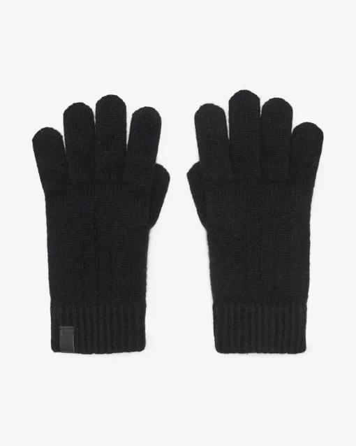 Womens Merino Wool Knit Glove