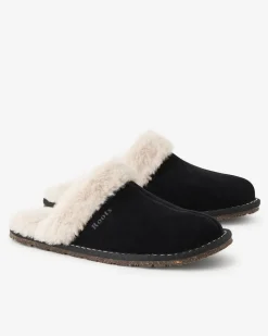 Womens Mule Suede Slipper