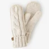 Womens Olivia Cable Mitten
