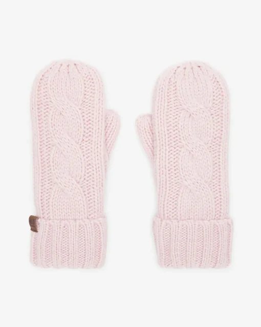 Womens Olivia Cable Mitten