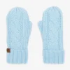Womens Olivia Cable Mitten
