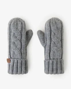 Womens Olivia Cable Mitten