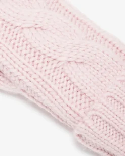 Womens Olivia Cable Mitten