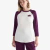 Womens Organic Cooper Baseball T-shirt