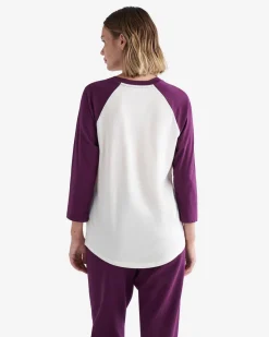 Womens Organic Cooper Baseball T-shirt