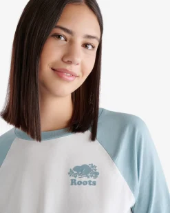 Womens Organic Cooper Baseball T-Shirt