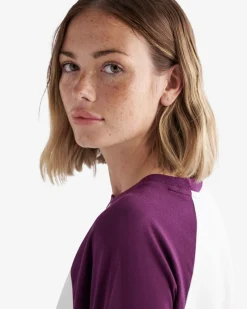 Womens Organic Cooper Baseball T-shirt