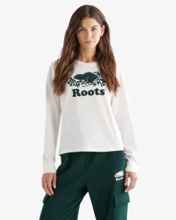 Womens Organic Cooper Long Sleeve T-shirt