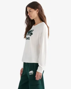 Womens Organic Cooper Long Sleeve T-shirt