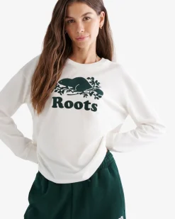 Womens Organic Cooper Long Sleeve T-shirt