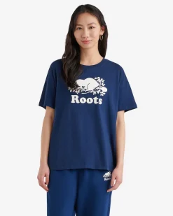 Womens Organic Relaxed Cooper T-shirt