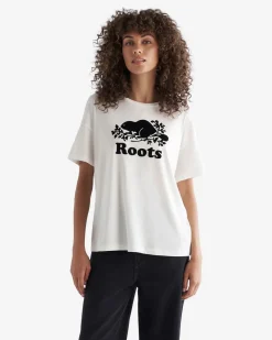 Womens Organic Relaxed Cooper T-shirt