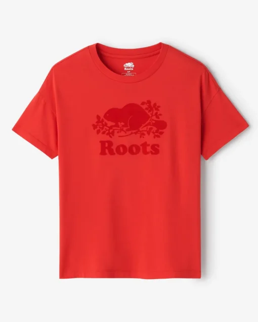 Womens Organic Relaxed Cooper T-Shirt