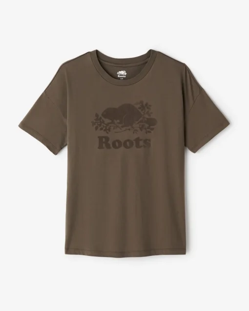 Womens Organic Relaxed Cooper T-Shirt