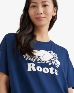 Womens Organic Relaxed Cooper T-shirt
