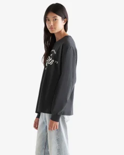 Womens Roots Signature Long Sleeve T-Shirt