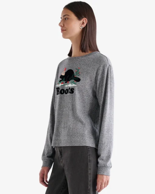 Womens Winter Cooper Long Sleeve T-Shirt