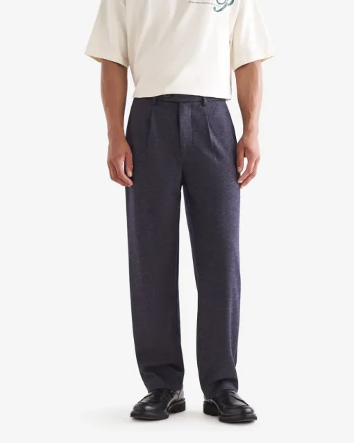 Woolen Relaxed Trouser
