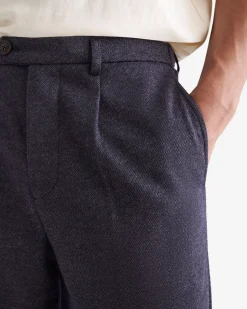 Woolen Relaxed Trouser